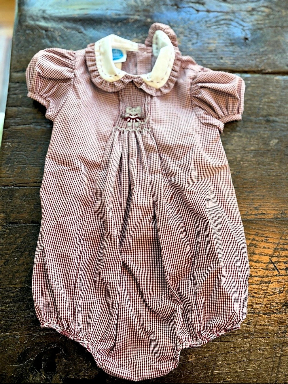 Krewe Gingham Dress Girls 3T NWOT